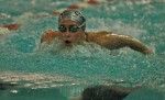 Curtis Leads Swimming at PLCs