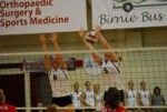 Volleyball Splits Four Matches
