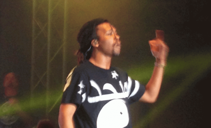 WHAT A FIASCO: Lupe Fiasco was the headliner for SPW 2014, attracting a smaller crowd than usual.