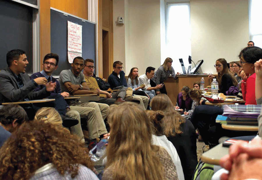 All-Male Student Panel Addresses Sexual Climate on Campus