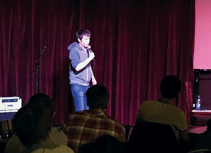 Comedian Entertains at Donavan’s Pub