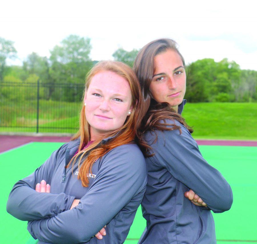 Team Captains Jessica Gardiner and Lindsay McCullogh have their game faces on and are ready for the 2015 season. 