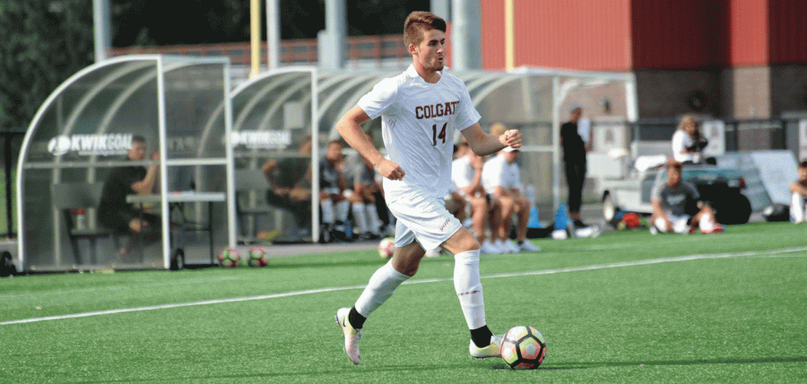 Senior forward Ethan Kutler has performed tremendously thus far in his 2016 campaign, recording three goals, nine shots on net and six total points for the Raiders’ offense. 