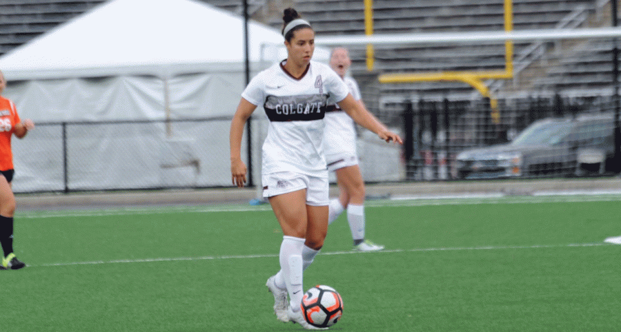 First-year forward Abby Sotomayor has had nothing short of an impressive season for the Raiders’ offensive unit, starting 16 of 17 games and recording nine goals and one assist thus far.