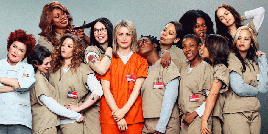 The cast of  “Orange is the New Black” gets ready for the fifth season of the Netflix original series.