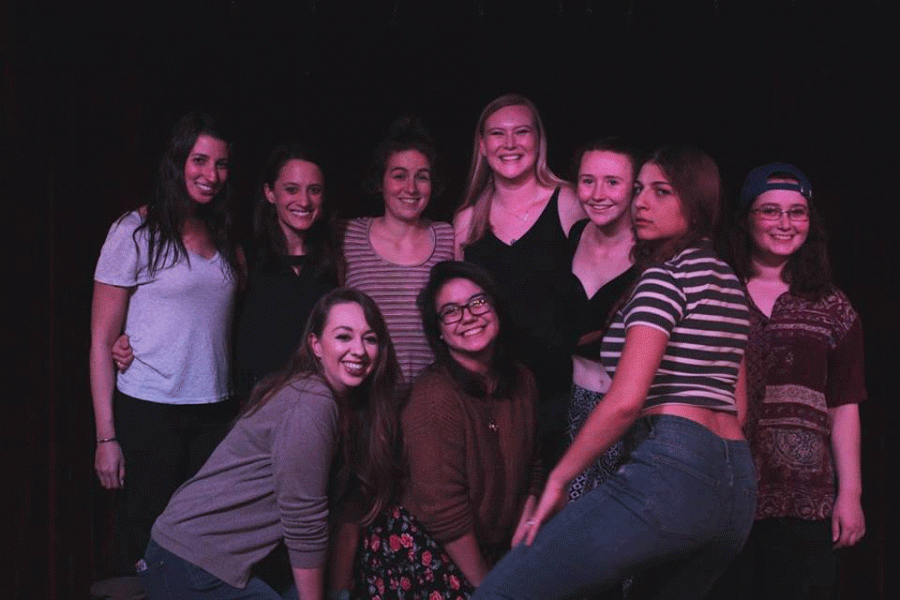Lady comedians from Colgate and surrounding colleges took to the stage, sharing their comedy routines for a full audience. 