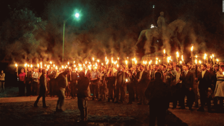 On August 11, neo-Nazi groups assembled in Charlottesville, VA with torches, pictured above. This event deeply disturbed the nation and Colgate.