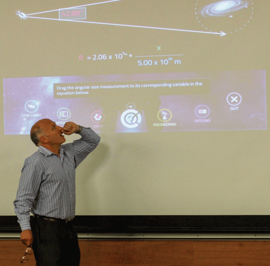 “At Play In the Cosmos” serves as a teaching tool for astronomy professors. 