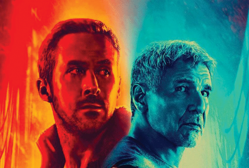 Ryan+Gosling+%28left%29+and+Harrison+Ford+%28right%29+shine+in+a+new+adaptation+of+Blade+Runner.