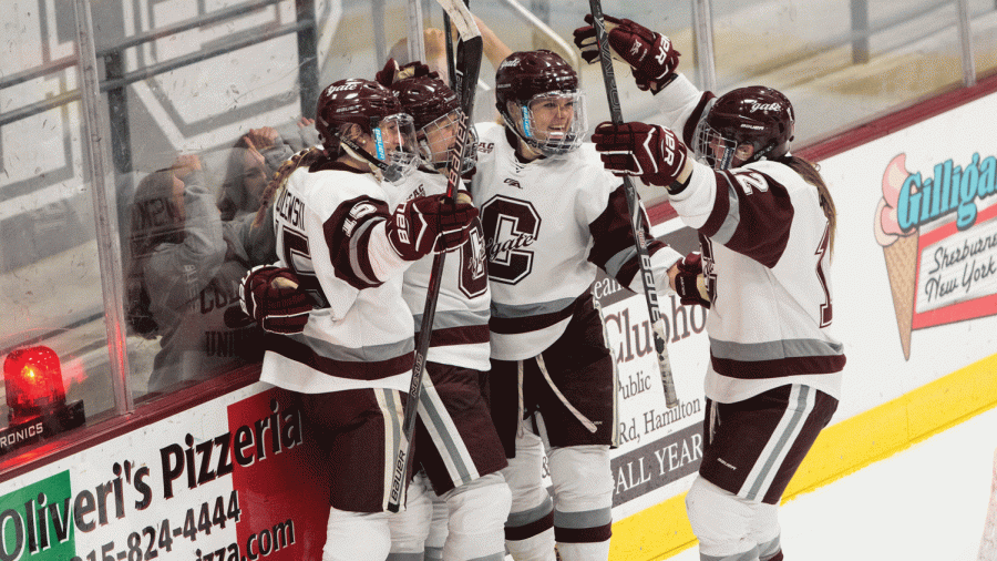 The women’s hockey team is ranked third in the country with an undefeated record of 11-1-0. The team continued its stellar performance over the weekend crushing UNH 7-1 on Friday and 2-1 on Saturday. 