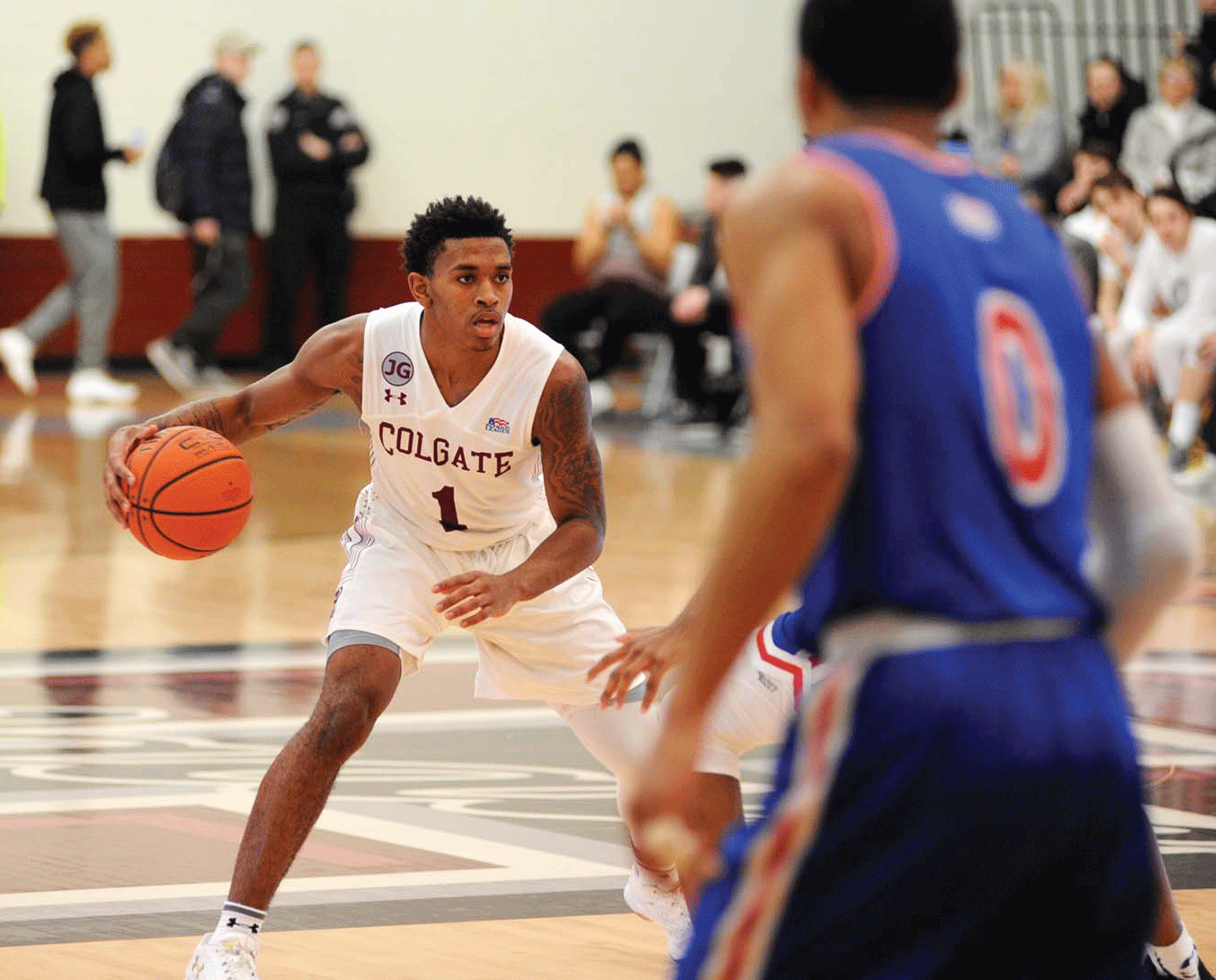 Men's Maroon Colgate Raiders Basketball Jersey