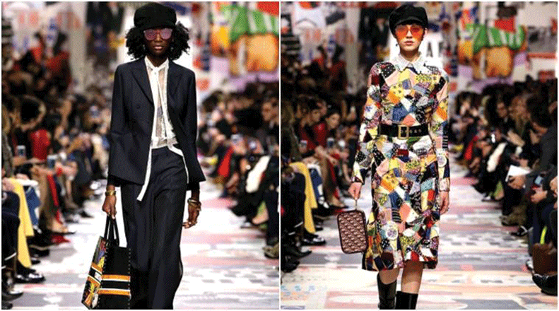 Dior%E2%80%99s+collection+during+Paris+Fashion+Week+was+based+on+the+1960s+feminist+movement.