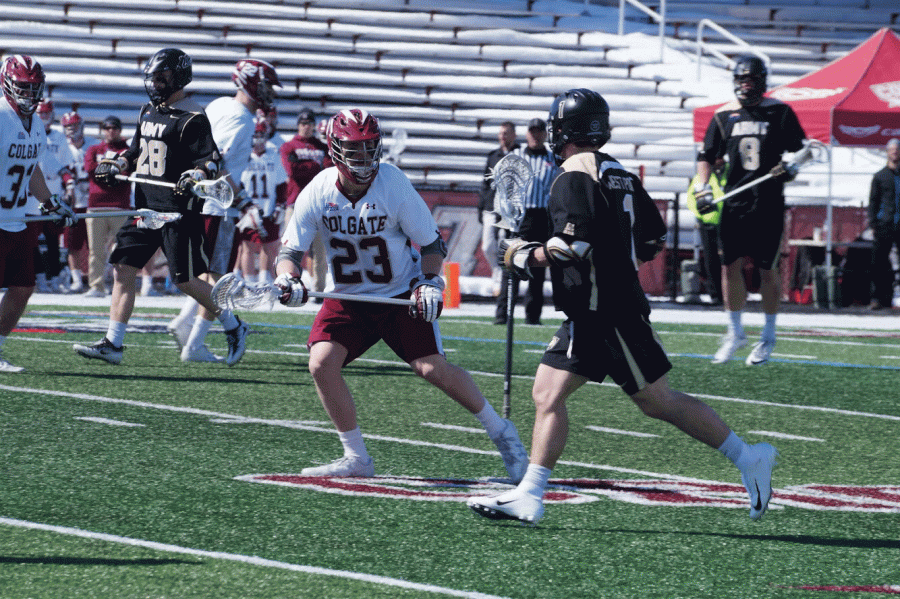 The Raiders captured a 8-6 upset victory over No. 12 Army. Coming off an 18-5 win over Canisius the previous weekend, the men’s team had to step up its play this past Saturday in order to overcome Army’s top-ranked defensive unit. 