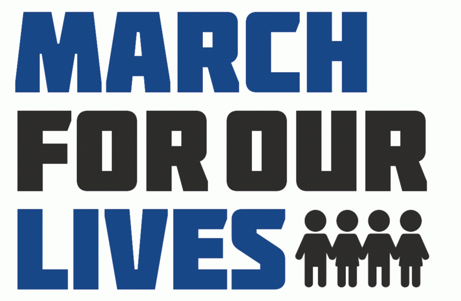 The+logo+for+the+%E2%80%9CMarch+For+Our+Lives%E2%80%9D+demonstrations+following+violence+in+Parkland.