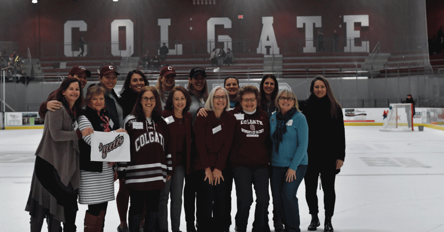 Colgate+Women%E2%80%99s+Hockey+celebrated+its+first-ever+alumna%C2%A0weekend+celebration%2C+honoring+the+founders+of+the+program.