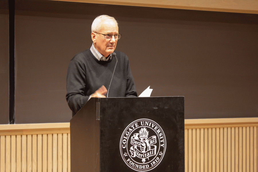 Returning from the class of ’65, Bill Barich spoke on his literary triumphs and how he found success in writing as a career.
