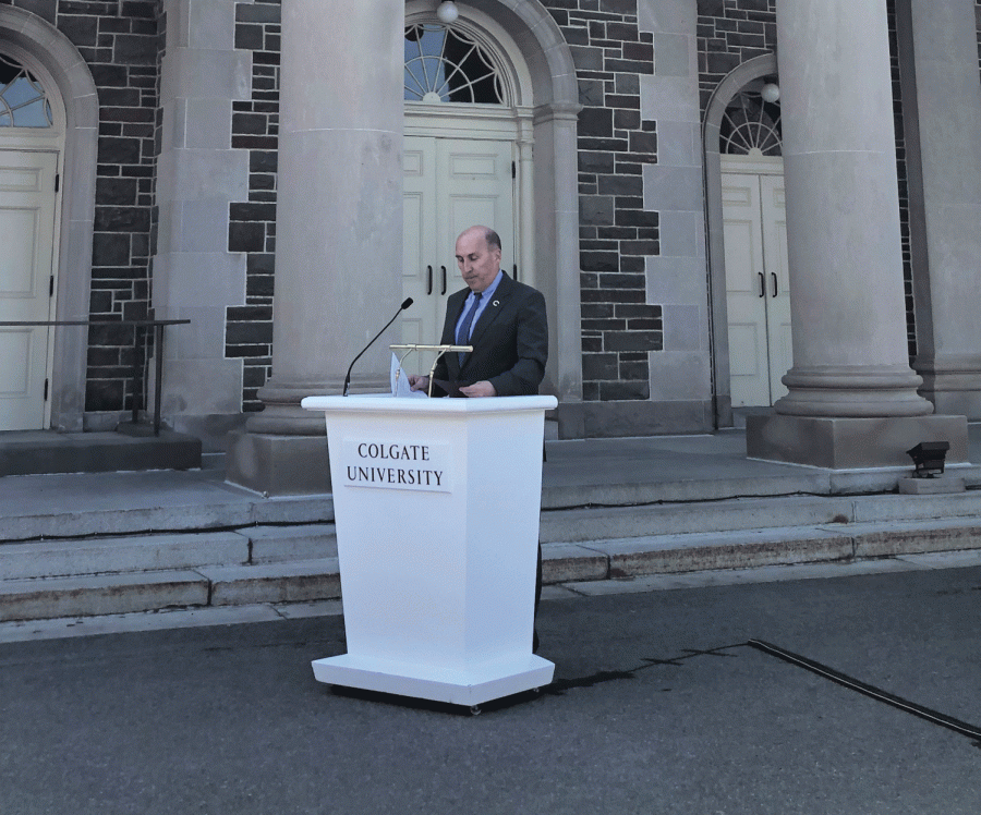 President Casey announced on Earth Day that Colgate has reached its goal of carbon neutrality.