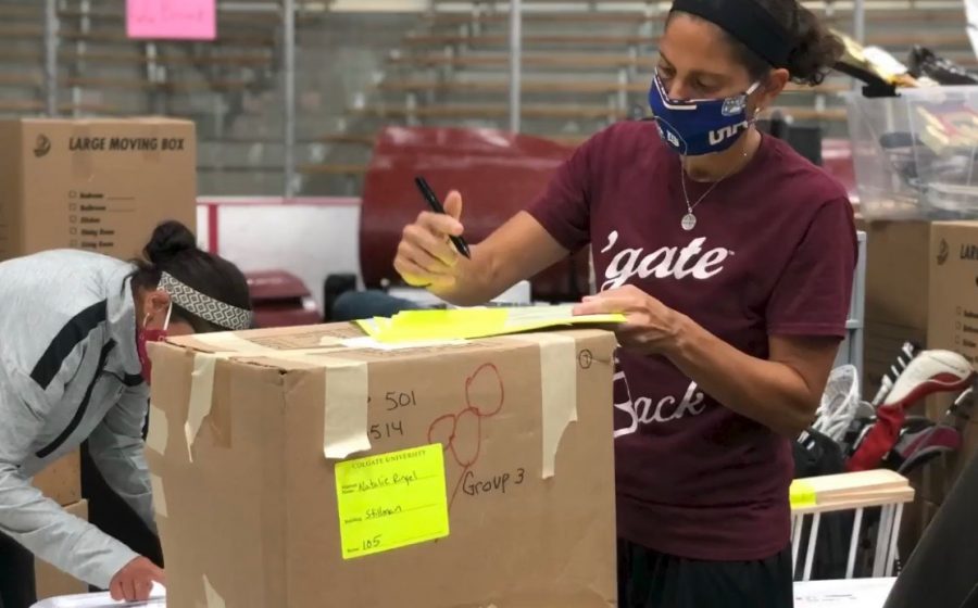 Athletics Staff Deliver Meals, Help Reopening Efforts During Quarantine