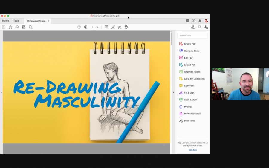 Colgate Arts Council Presents Virtual Redrawing Masculinity Workshop