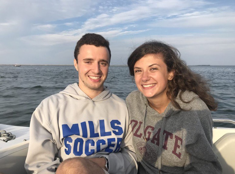 Elle Winter and Kyle Kadziolka on their Colgate Connection