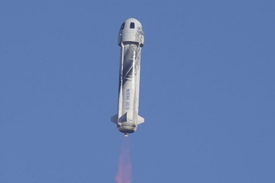 JOYRIDE: Blue Origin, a company founded by former Amazon CEO Jeff Bezos, launched its New Shepard rocket from Van Horn, Texas on Oct. 13.