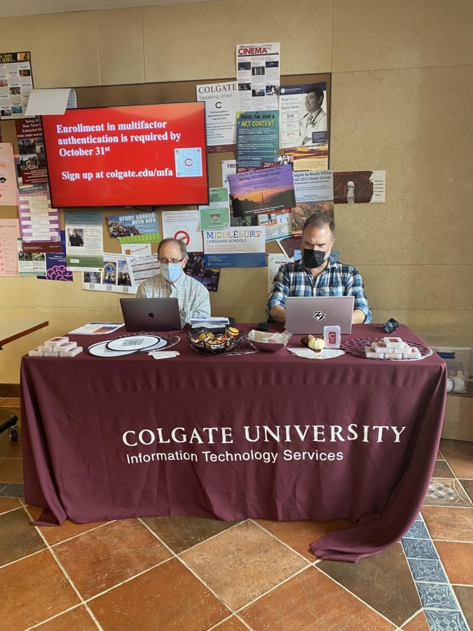 CYBER CHANGES: Colgate University ITS has required multi-factor authentication for all account holders by Oct. 31, 2021.