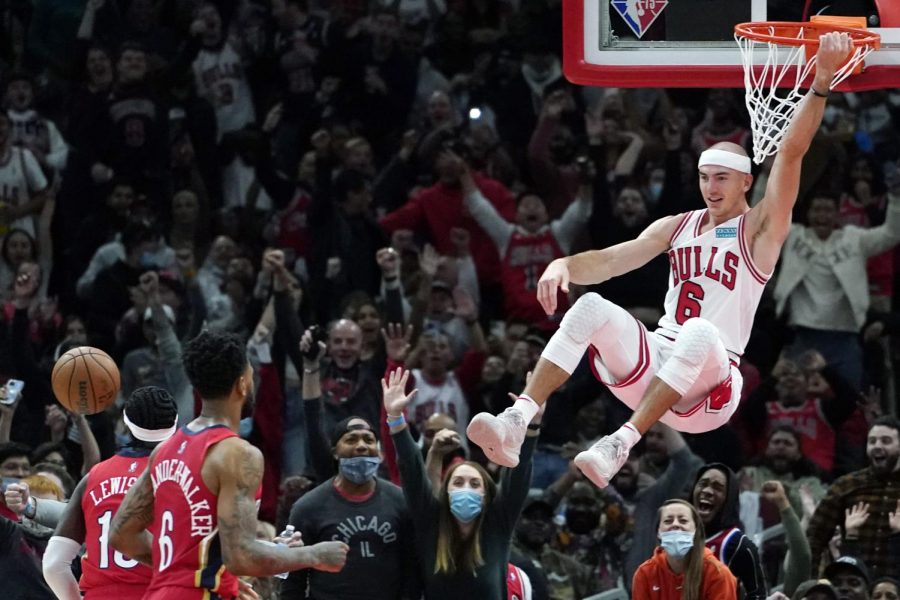 WELCOME TO THE CARUSHOW: Recent acqusition Alex Caruso has helped power the Chicago Bulls to a hot start to the 2021 NBA season.