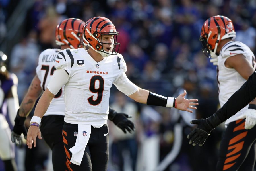 JOEY TOUCHDOWNS: Joe Burrow has powered the Cincinnati Bengals to a 5-2 record, putting them atop the AFC North and primed for a playoff spot.