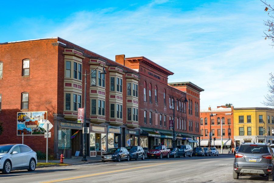 KEEP IT LOCAL: The village of Hamilton, NY is home to a number of small, locally-owned businesses and restaurants.