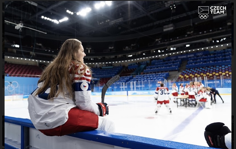 Colgate’s Noemi Neubauerova Recounts Her Winter Olympics Experience