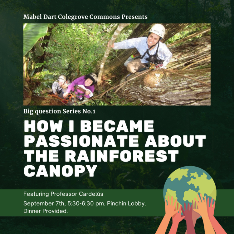 MDCC Big Question Series- Professor Catherine Cardelus and her Passion for the Rainforest