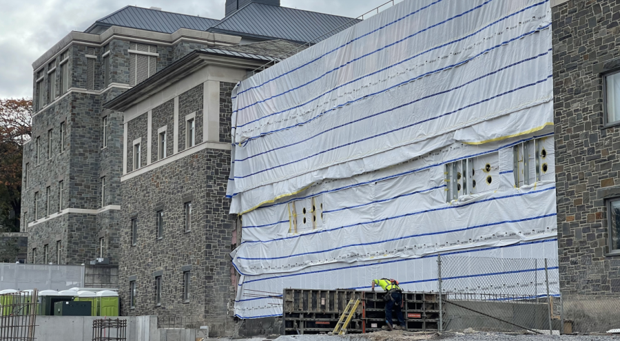 Asbestos Found During Olin Hall Construction
