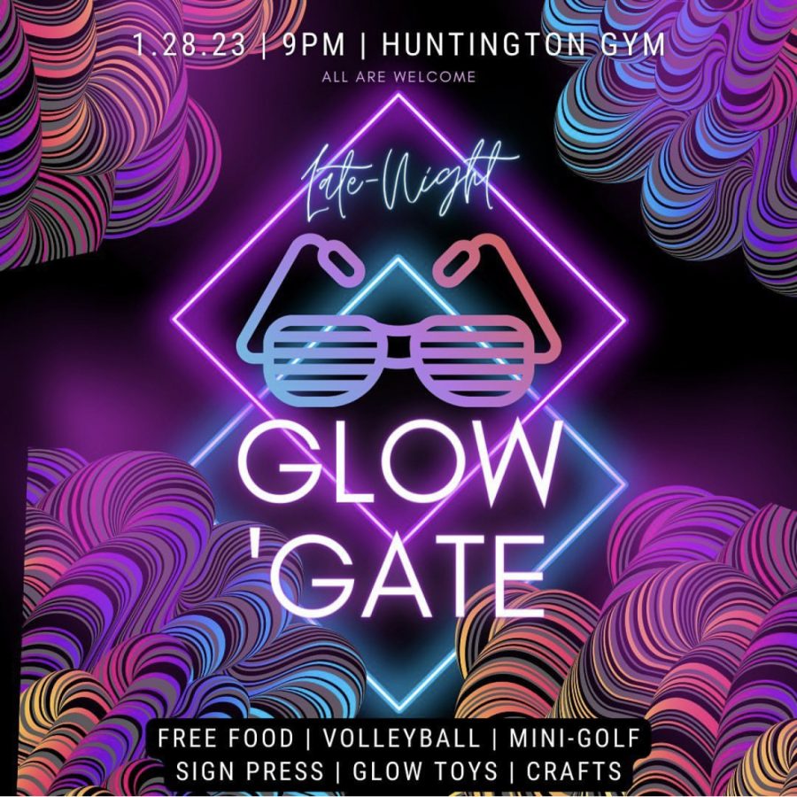 Office+of+Student+Involvement+Hosts+Glow+Gate+Event+in+Huntington+Gym