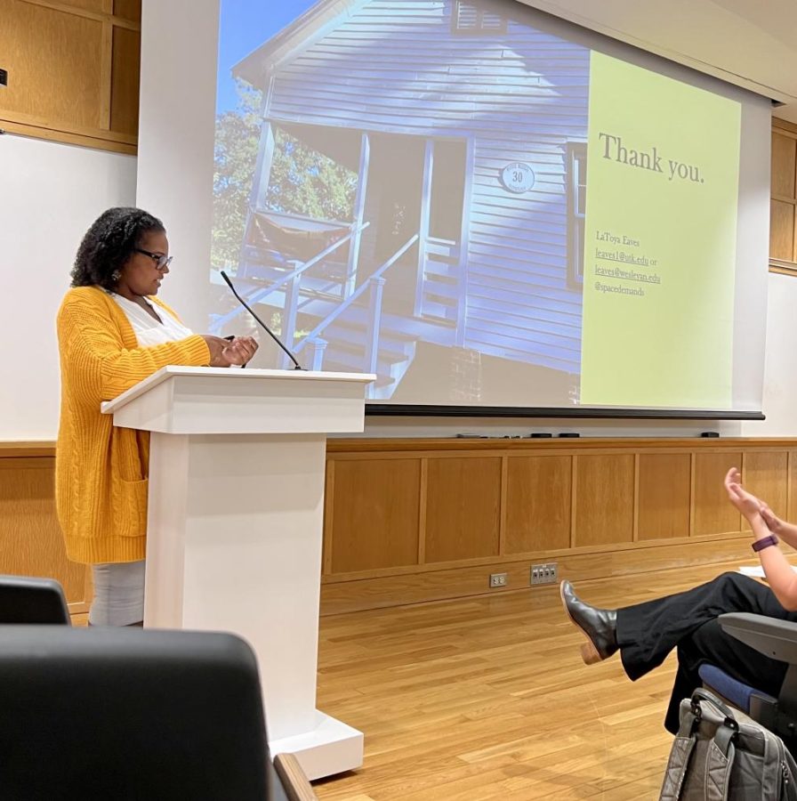 Dr. LaToya Eaves Uncovers Southern Black Feminist Geographies in Gould Memorial Lecture