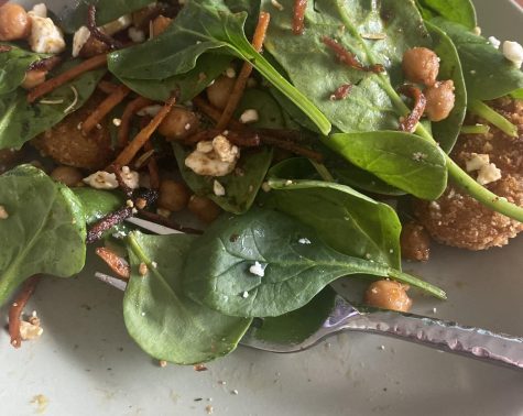 ‘Gate Plate: Spiced Chickpea and Spinach Salad