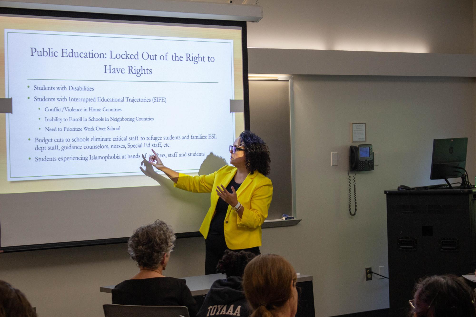 Professor Sally Bonet Presents Research on Meaningless Citizenship