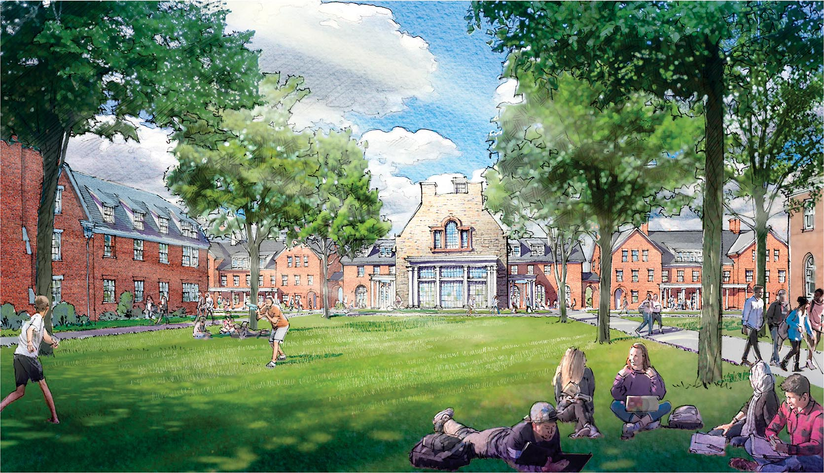 University Releases More Details for Lower Campus, Plans for New Residential Commons