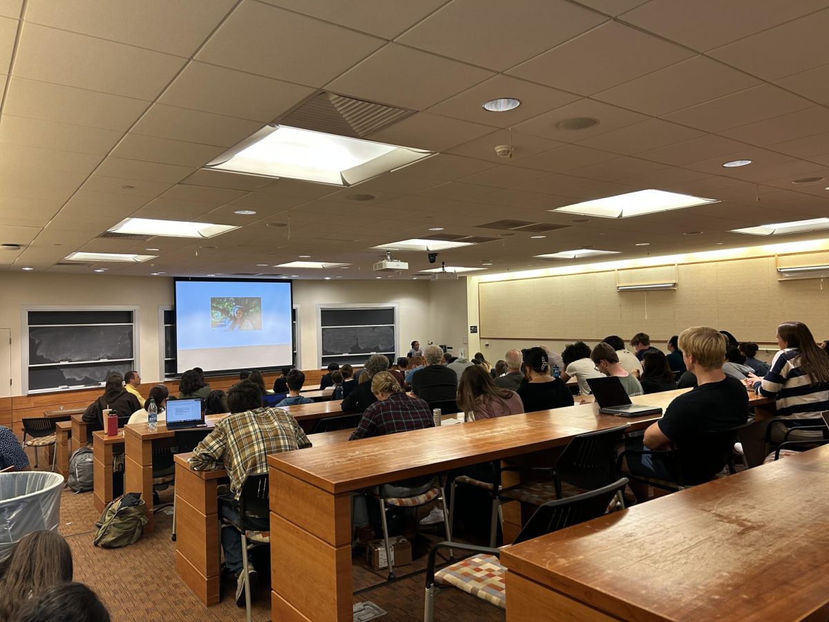 REVEALING HISTORY: Rachel L. Swarns discusses slavery’s role in the U.S. Catholic Church and tells students about her groundbreaking article in The New York Times.