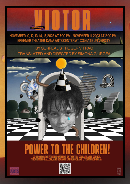 Colgate Theater Presents Surrealist Play ‘Victor, or Power to the Children’