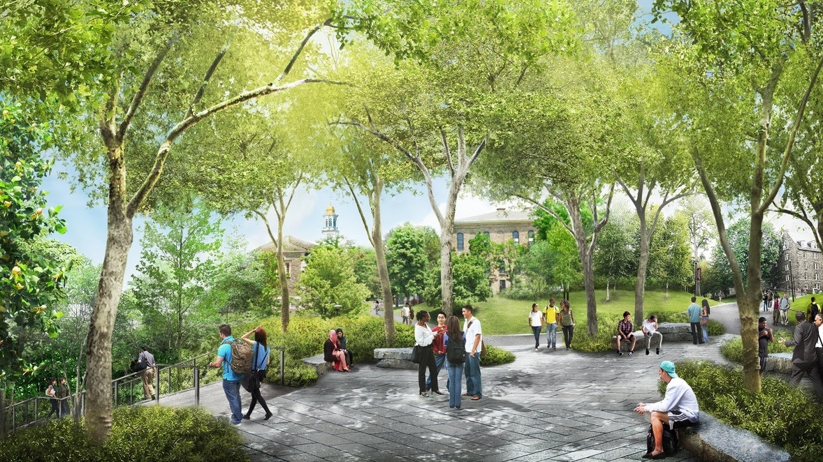 Brief: Construction Set to Begin on Peter’s Glen, Connecting Upper and Middle Campus