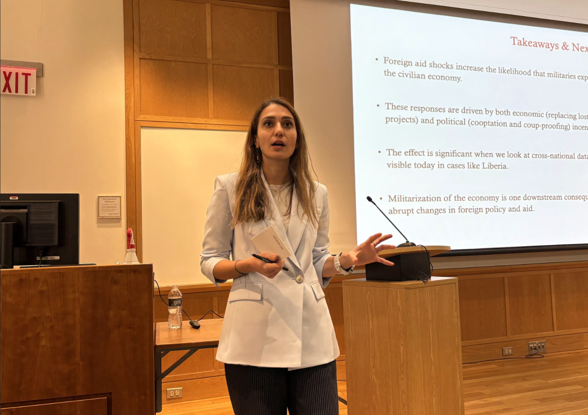 Visiting Scholar Explores How Aid Shocks Push Militaries Into Civilian Roles